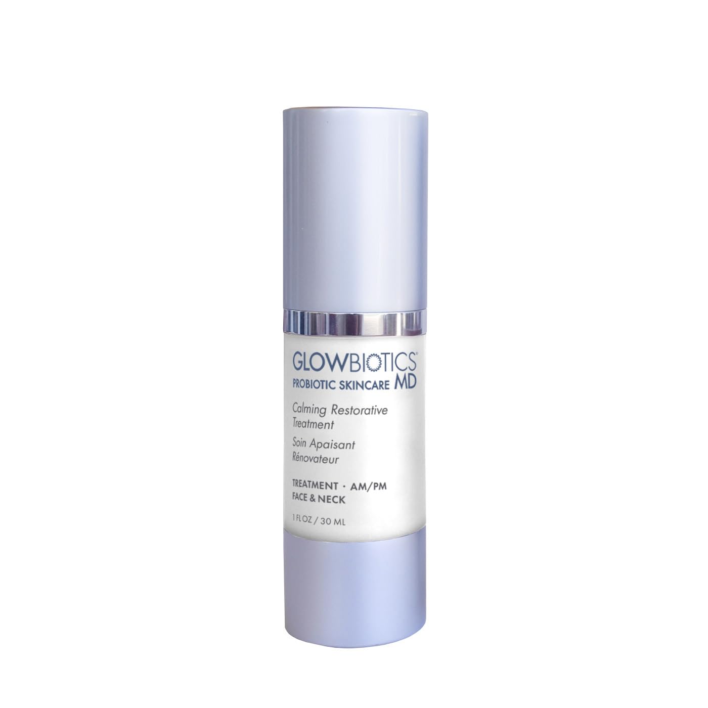 Glowbiotics Calming Restorative Treatment: Hydrating Face Serum for Redness Relief & Sensitive Skin | Soothes Irritated Skin with Probiotics & Hyaluronic Acid