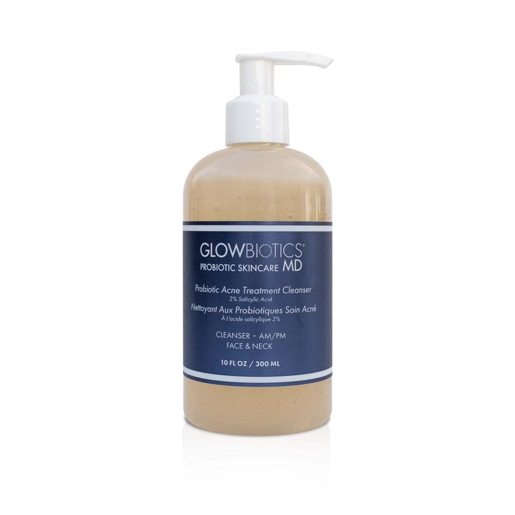 Glowbiotics Probiotic Clarifying Cleanser 5 oz (Formerly Probiotic Acne Cleanser) – Gentle Foaming Face Wash with 2 % Salicylic Acid & Niacinamide, Clears Pores & Excess Oil