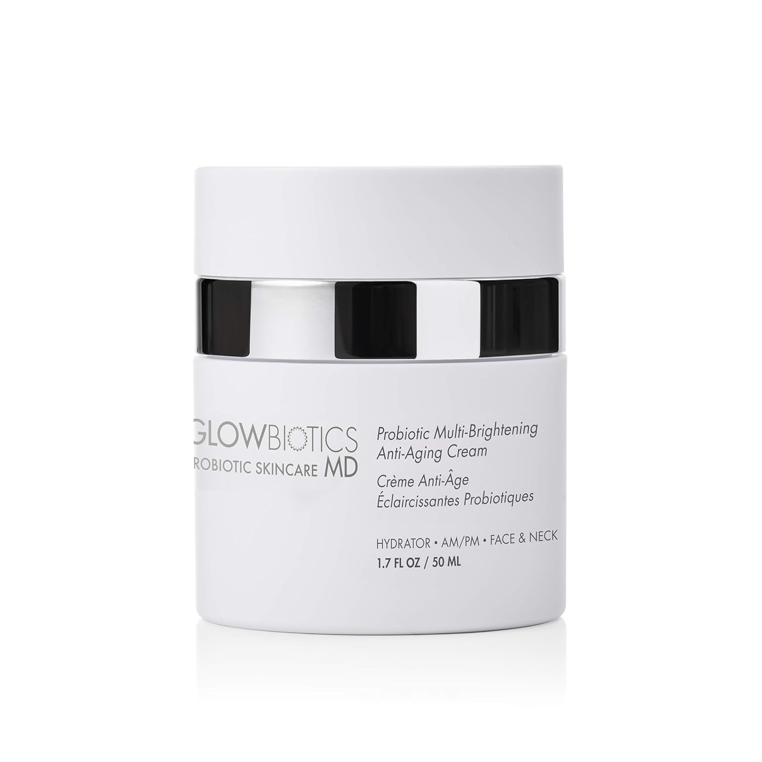 Glowbiotics Probiotic Multi-Brightening Anti-Aging Cream: Hydrates, Firms, Reduces Dark Spots, and Minimizes Wrinkles, Soothes and Repairs Skin with Caffeine, Antioxidants, and Vitamin E