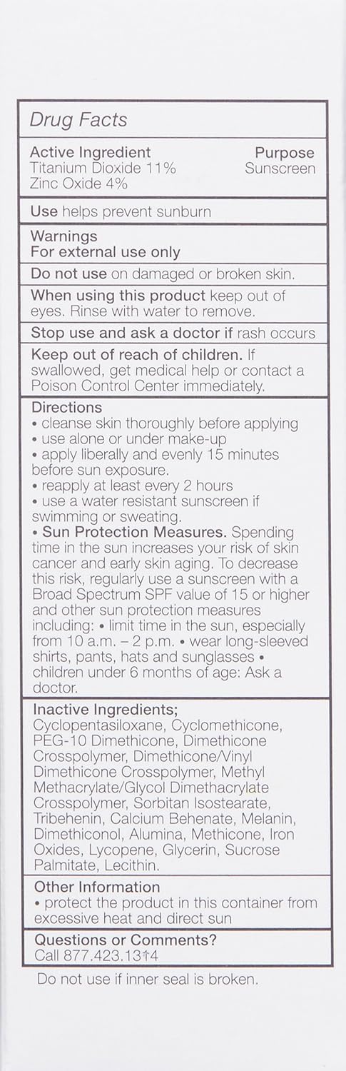 Glowbiotics Tinted Reef-Safe Sunscreen SPF 30: Non-Greasy Daily UVA/UVB Protection | Breathable Mineral Primer with Vitamins, 2 Fl Oz