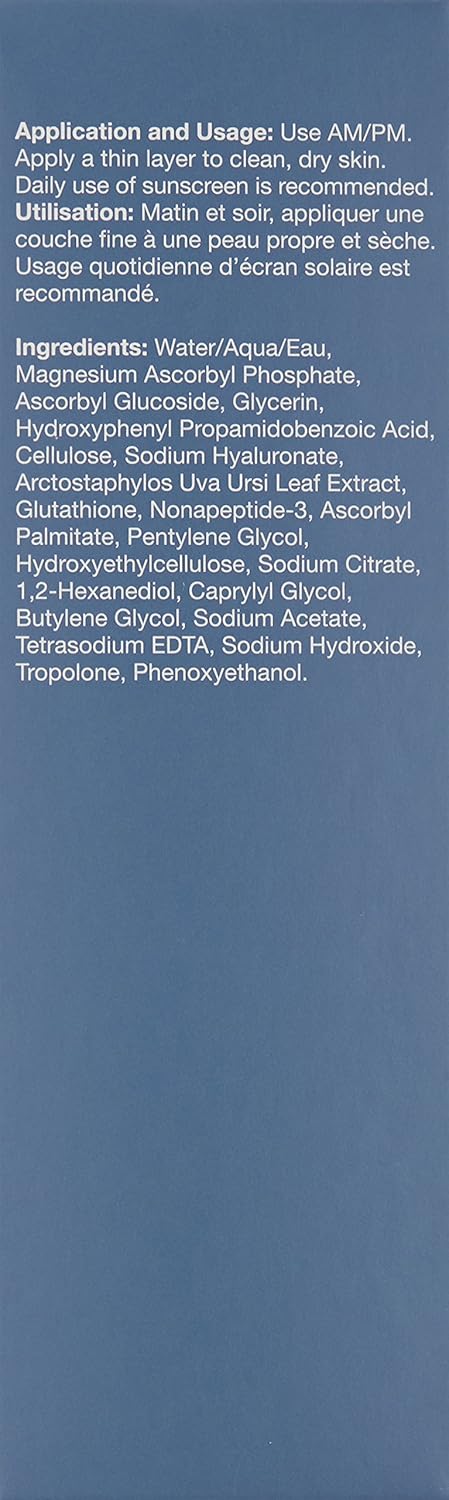 Glowbiotics Advanced Vitamin C Brightening Serum with Probiotics & Hyaluronic Acid – Collagen Boost, Reduces Wrinkles & Dark Spots, Evens Tone – Airless Pump